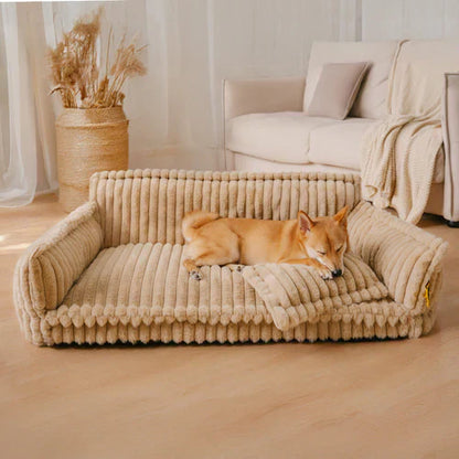Lit orthopédique premium lavable pour chien – Rêve Douillet