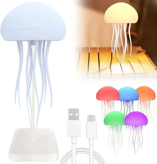 Lampe Méduse LED à Effet Hypnotique – Ambiance Relaxante